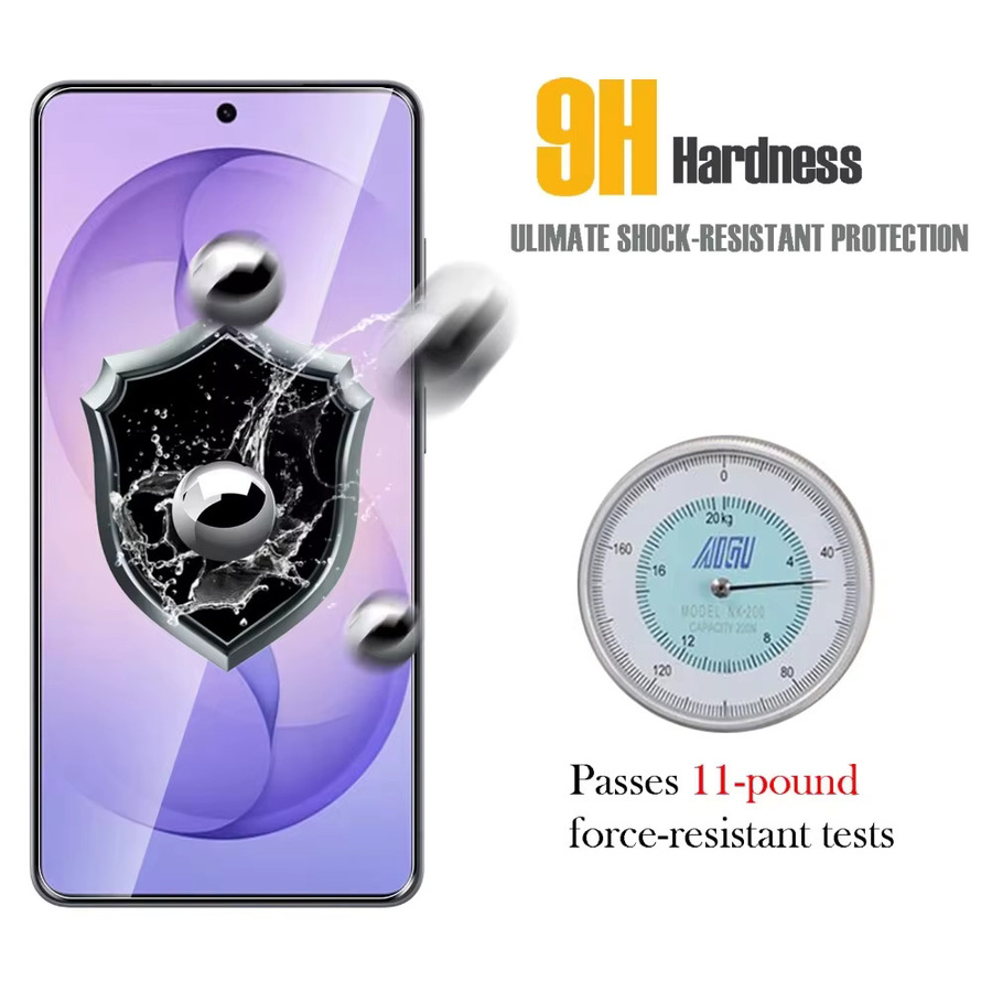 3 Stück Amour Brave Panzerglas Displayschutzfolie für Samsung Galaxy S26 Ultra S25 S24 Ultra S23 S22 S21 Plus Transparent HD mit Fingerabdruck-Entsperrfunktion - Bild 3