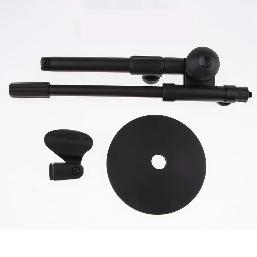 MagiDeal Universeller verstellbarer Tisch-Mikrofonhalter 13 Zoll in Schwarz mit Basisdurchmesser 13 cm - Bild 3