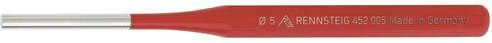 Rennsteig Splintentreiber Exklusiv aus Stahl in Rot, B/T/H: 15,0 x 1,2 x 1,0 cm - Bild 1