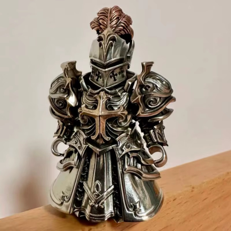 Bandai Ritter Templer Figur, Metall, Kupfer, Einzelfigur - Bild 6
