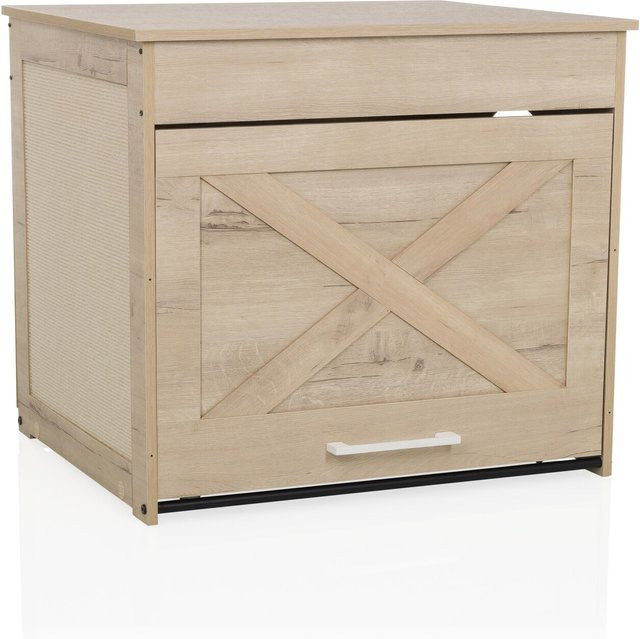 hjh LIVING Katzenhaus KITTY PAWBOX im Landhausstil aus laminiertem MDF - Bild 1
