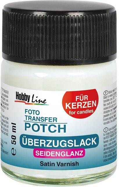 Kreul Kreative Foto Transfer Potch Kerzenlack Seidenglanz transparent 50 ml - Bild 1