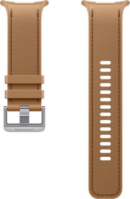 Samsung Uhrenarmband PeakForm Band, Leder, Camel, Unisex - Bild 1
