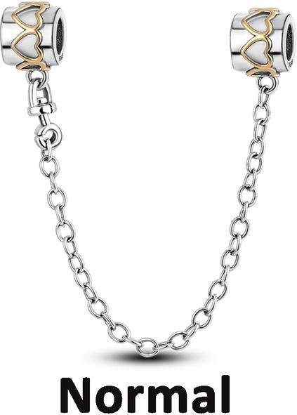 Lily there Spacer Stopper Clip Charms, 925 Silber, Damen - Bild 1