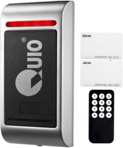 QUIO QU-M2-HF Chipkartenleser in Silber - Bild 1