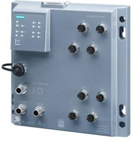 Siemens Industrial Ethernet Switch 6GK5208-0HA00-2TS6 10/100 Mbit/s in Grau - Bild 1