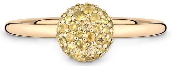 Quinn Damen-Ring 585 Gold, Saphir, Zirkonia, Ringgröße 52 - Bild 1