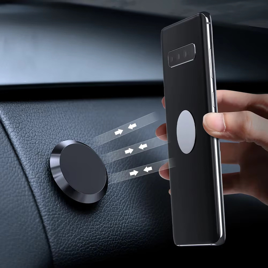 TOPK Magnetischer Handyhalter für Lüftungsschlitze im Auto, Schwarz - Bild 4