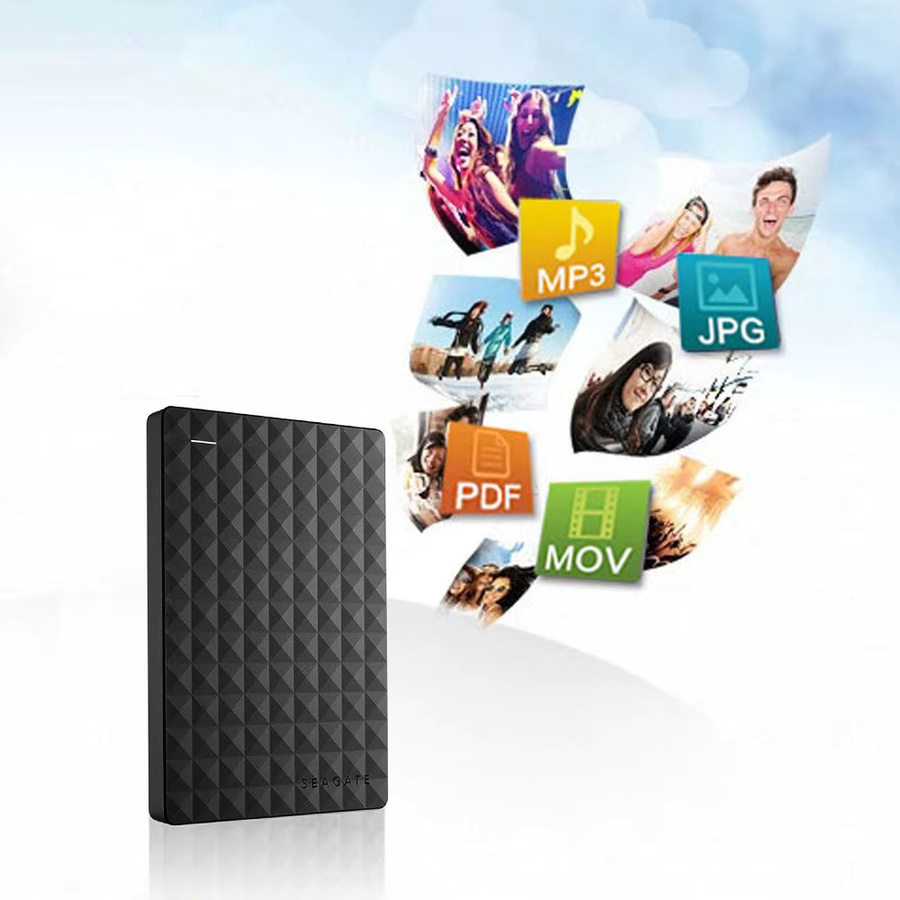 Seagate Expansion HDD Externe Festplatte 500 GB, 2,5 Zoll, USB-A, Schwarz - Bild 2