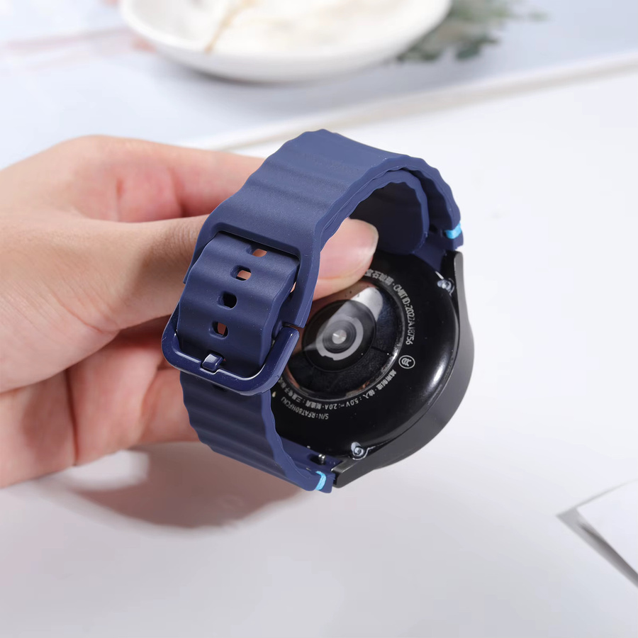 Uhrenarmband Silikon, Samsung Galaxy Watch, Sportgürtel-Armband - Bild 3