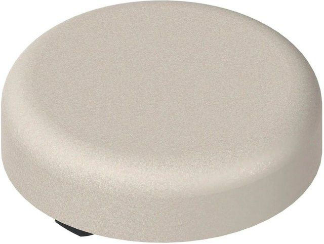 Blum Clip Top Topabdeckung für Glastürscharnier Rund aus Kunststoff in Matt Vernickelt Silber - Bild 1