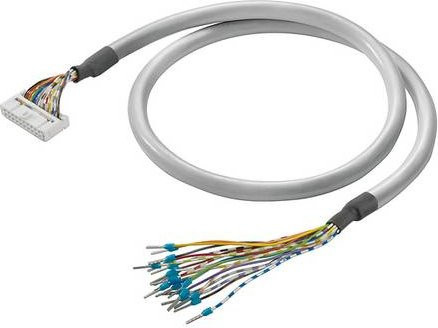 Weidmüller SPS-Verbindungsleitung PAC-HE20-F-HF-4M in Grau - Bild 1