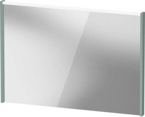 Duravit LED-Badspiegel D-Code 2.0 in Fjordgrün, B: 100 cm, H: 70 cm, T: 5 cm - Bild 1