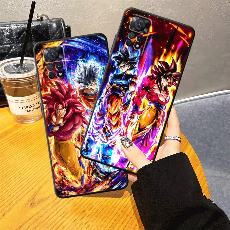 Dragon Ball Goku weiche Handyhülle für Xiaomi Redmi Note 14 A3 A3x 10 10C 8 8T A1 A2 Plus 9 14C 11 K80 13 Pro Plus A4 13C 12 in Multicolour - Bild 2