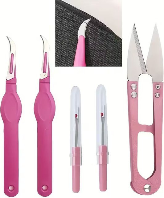 JAY HOME Nahttrenner und Fadenentferner-Set in Pink - Bild 1