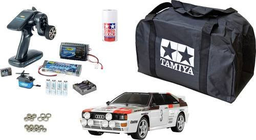 Tamiya TT-02 Audi Quattro Rally, RC Modellauto, 1:10, Bausatz - Bild 1