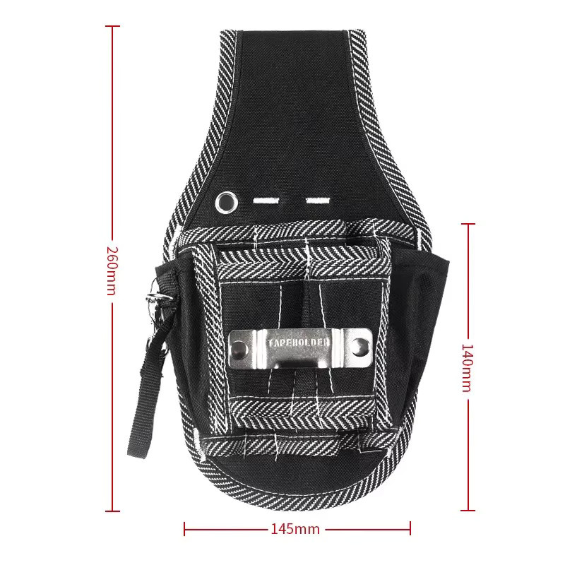 GJB810 9-in-1 Werkzeug-Taillengürtel aus schwarzem 600D-Nylon mit Gürtel für Elektriker und Handwerker - Bild 4