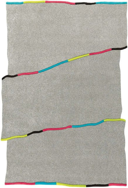 MeGusta Kurzflor Teppich Dolores Modern Abstract Hellgrau B: 170 cm, T: 240 cm - Bild 1