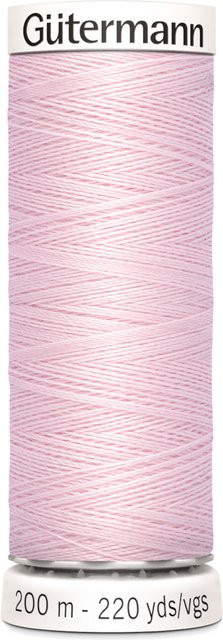Gütermann Allesnäher Nähgarn in Rosa, 200 m - Bild 1