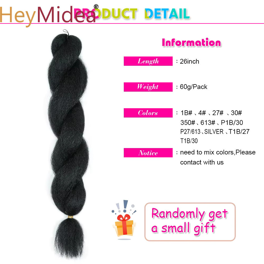Vixen Crochet Braids Synthetisches Haar, Ombre, Damen - Bild 3