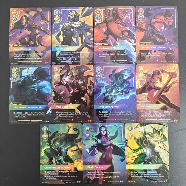 Bandai League of Legends Proxy Riftbound Sammelkarten Spielzeug - Bild 1
