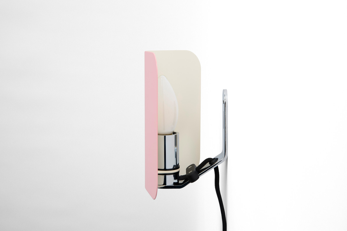 HAY Apex Wandleuchte aus Stahl in Rosa mit Up-Down-Lichtfunktion und verstellbarem Design - Bild 2