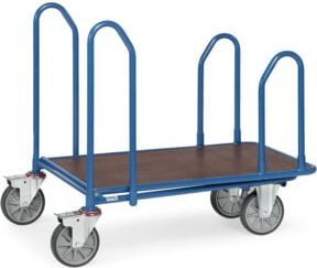 Fetra C+C-Wagen 2981 mit TPE-Reifen in Blau, Tragkraft 500 kg - Bild 1