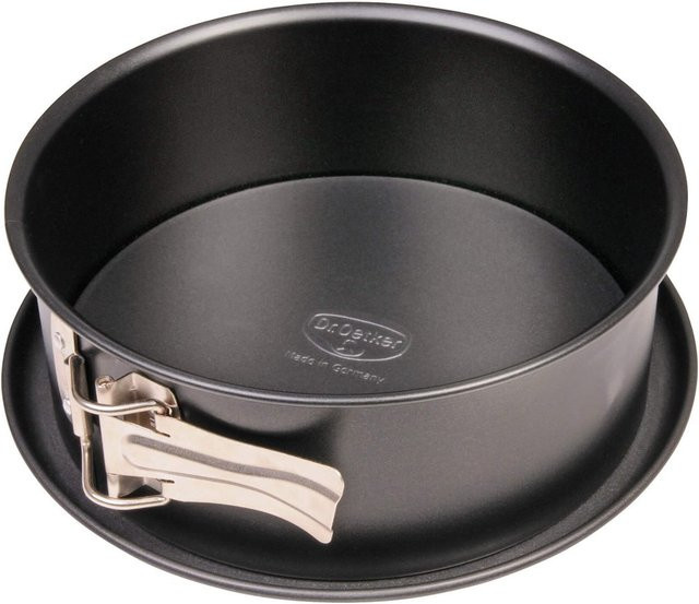 Dr. Oetker Springform Tradition, Schwarz, Durchmesser: 18 cm, Antihaftbeschichtung - Bild 1