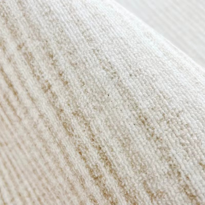 VIKAMA Minimalistische Willkommens-Fußmatte in Beige, schmutzabweisend und verschleißfest für Innen- und Außenbereich, B/T: 60 x 40 cm - Bild 2