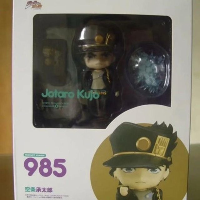 Yiran toy 1 JoJos Bizarre Adventure Jotaro Kujo Chibi Gelenkige Actionfigur Gesichtstausch - Bild 1