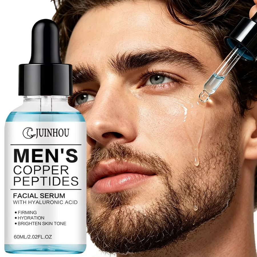 JUINHOU Gesichtsserum für Herren, Hyaluronsäure und Peptide, alle Hauttypen - Bild 5