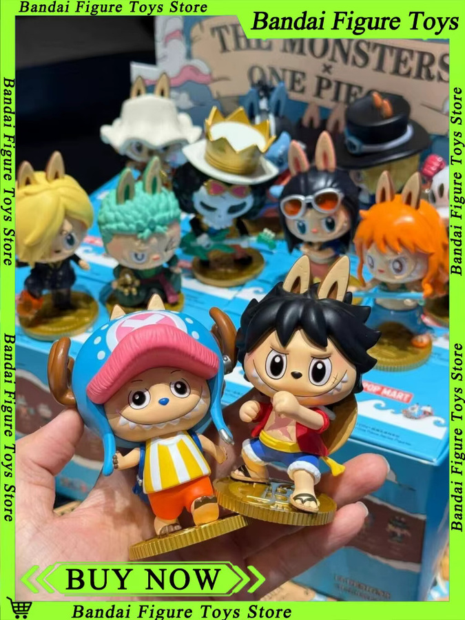 POP MART Labubu Die Monster One Piece Serie Blind Box Action Figure Mystery Box Sammelmodell - Bild 2