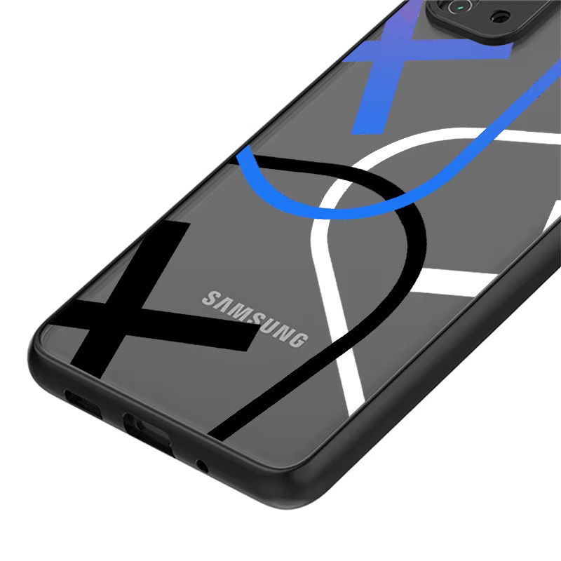 Trendige Schutzhülle mit Element-Logo für Samsung Galaxy S20 S21 S22 S23 FE S24 Plus S25 Ultra S26 und Note 20 Ultra in Multicolour - Bild 2