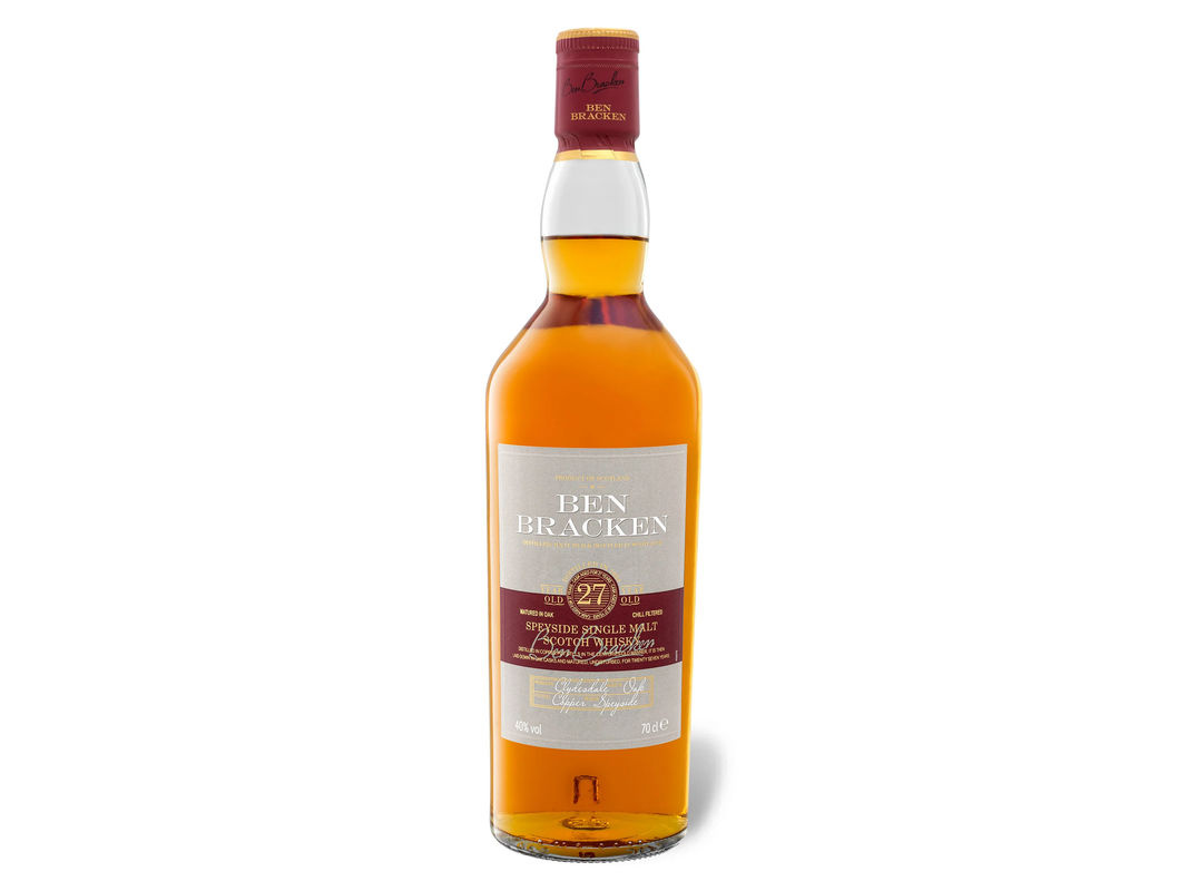 Ben Bracken Speyside Single Malt Scotch Whisky 27 Jahre 0,7 l - Bild 2