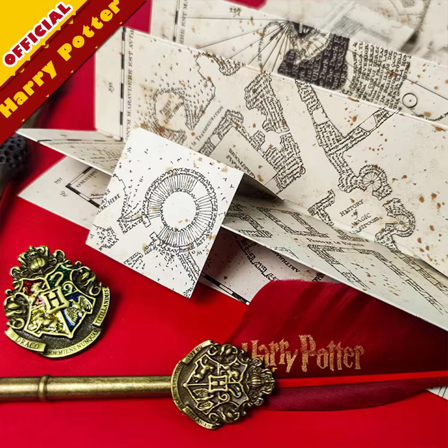 Harry Potter Marauder's Map Wizarding World Treasure Hunt Maps Collection, Pappe / Karton, 18+ - Bild 3