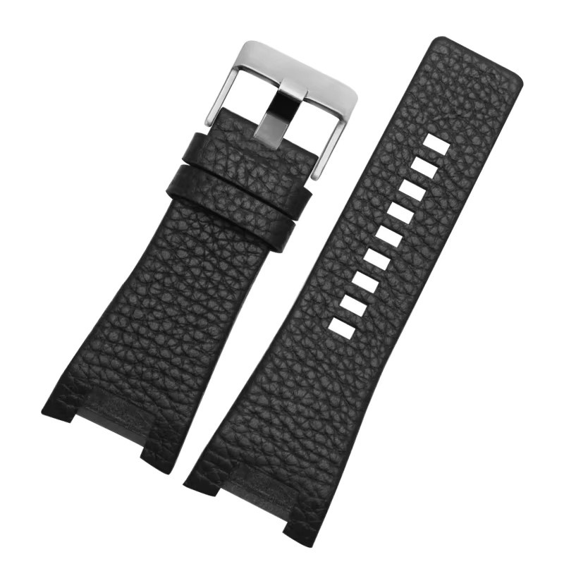 Diesel Uhrenarmband Leder, Schwarz, Herren - Bild 3