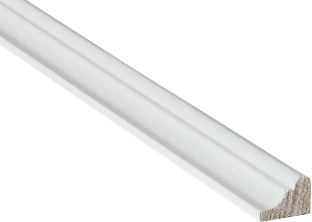 Döllken Profilleiste modern in Weiß, B/H: 12 x 20 mm, Länge: 900 mm - Bild 1