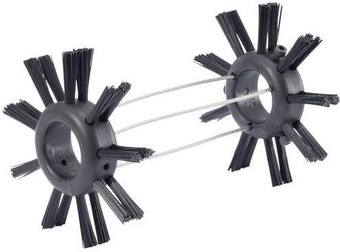 KS Tools Bürstenaufsatz für Sonden in Schwarz, Durchmesser: 100 mm - Bild 1
