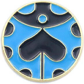 Brdwn Brosche, Giorno Giovanna Coccinella Septempunctata, Unisex - Bild 1