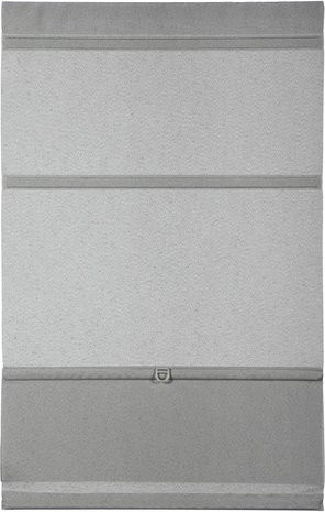 Gardinia EasyFix Rollo mit Stickerei in Silber, Breite: 100 cm, Höhe: 150 cm - Bild 1