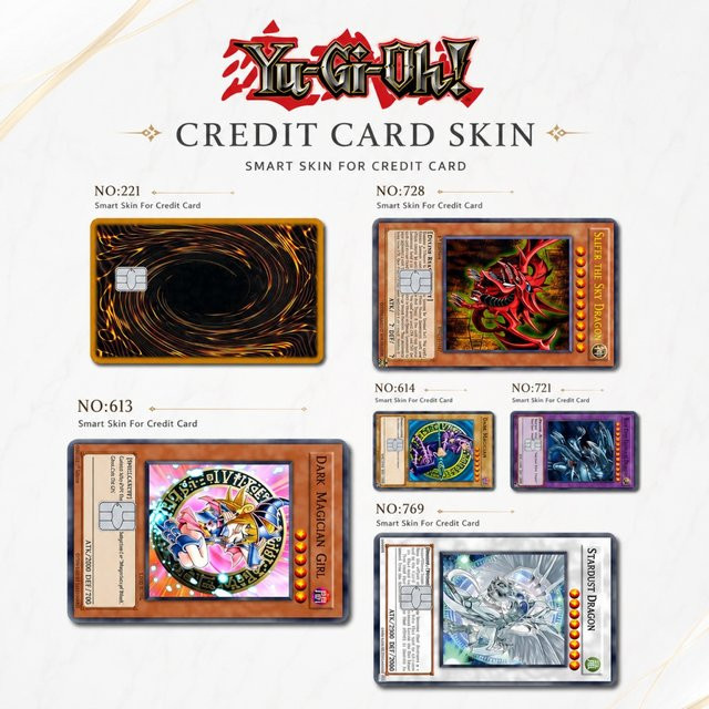 Bandai Yu-Gi-Oh!, Kreditkarten-Skin-Aufkleber, Zubehör, Bunt / Mehrfarbig - Bild 1
