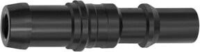 Riegler Einstecktülle für Kupplungen NW 8, ISO 6150 C, Stahl, Farbe Schwarz - Bild 1