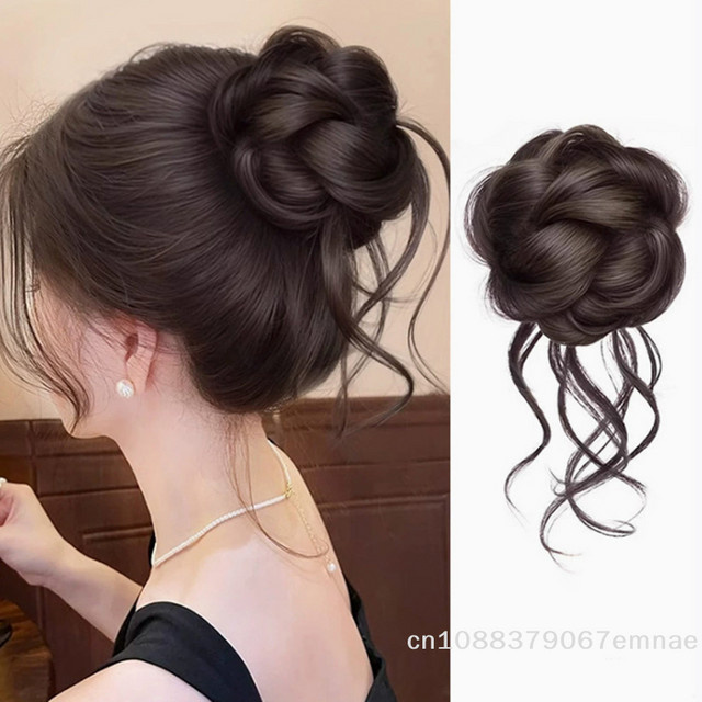 ZYAS Haarteil Haarknoten mit Krallenclip, Damen - Bild 1