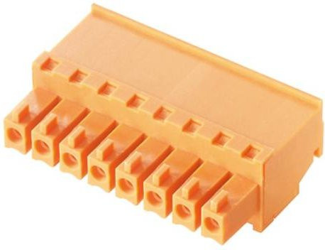 Weidmüller Buchsengehäuse-Kabel BC/SC in Orange, 12 Polzahl, Rastermaß: 3.81 mm, 50 Stück - Bild 1