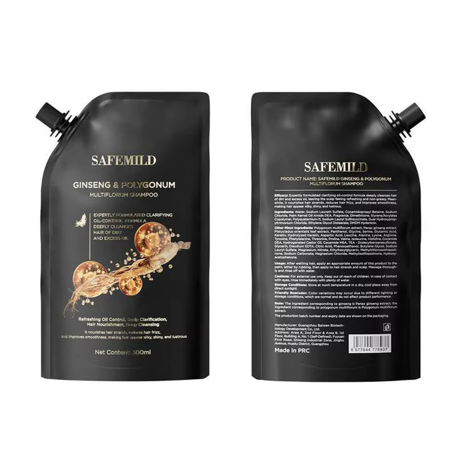 SADOER Shampoo Schwarzes Ganoderma Polygonum Multiflorum, 100ml/300ml - Bild 4