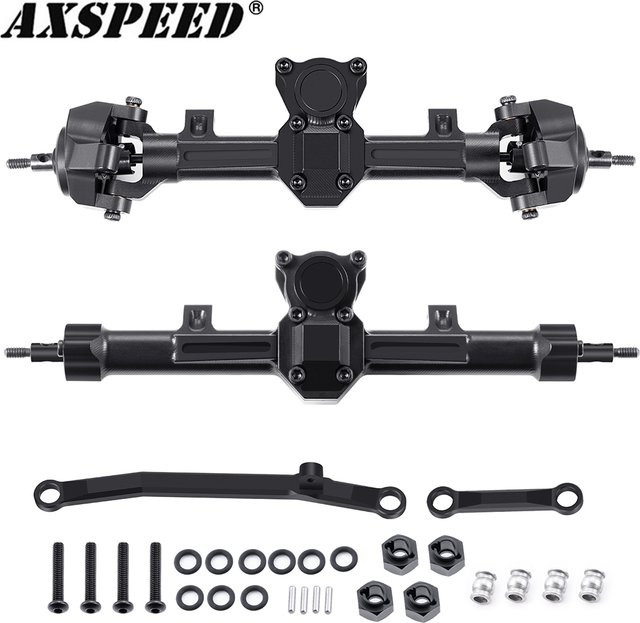 AXSPEED Vorder- und Hinterachsen, Aluminiumlegierung, 1:24, Zubehör - Bild 1