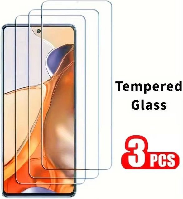 Samsung HD Displayschutzfolie aus gehärtetem Glas mit oleophober Beschichtung für S26 Ultra und S26, transparent - Bild 1