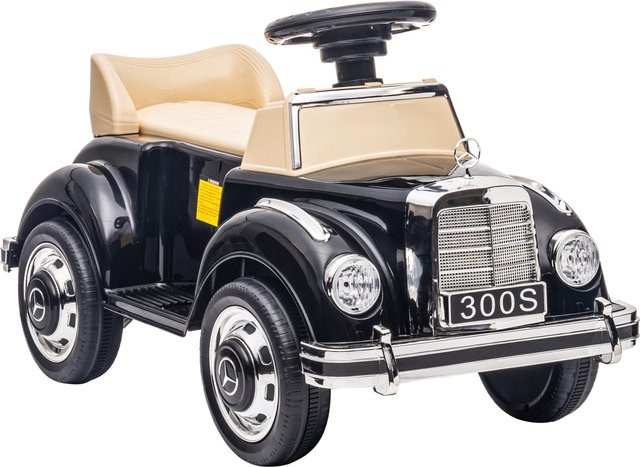 Aosom Rutschauto, Kinderfahrzeug, Schwarz, ab 1,5 Jahre - Bild 1
