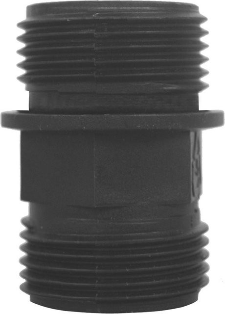 T.I.P. P3 Doppelnippel Repair Connector in Schwarz 1 Zoll - Bild 1
