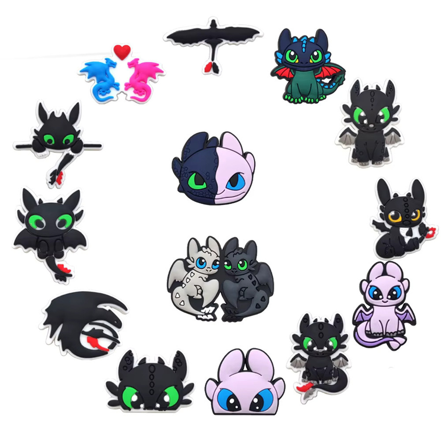 Potdemiel Schuhanhänger Drachen, PVC, Zubehör - Bild 4